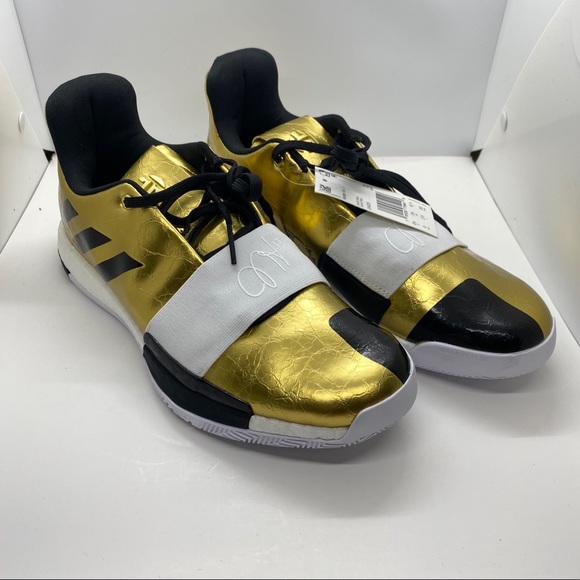 harden shoes gold